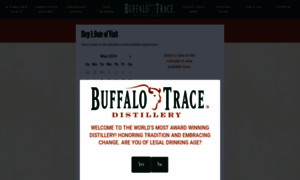 Reservations.buffalotracedistillery.com thumbnail
