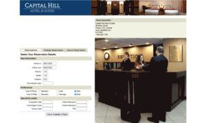 Reservations.capitalhill.com thumbnail