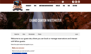 Reservations.grandcanyonwhitewater.com thumbnail