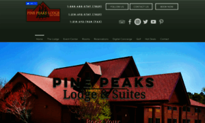 Reservations.pinepeakslodgeandsuites.com thumbnail