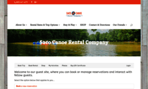 Reservations.sacocanoerental.com thumbnail