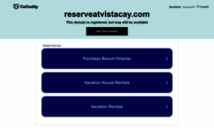 Reserveatvistacay.com thumbnail