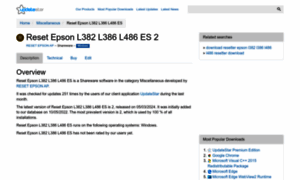 Reset-epson-l382-l386-l486-es.updatestar.com thumbnail