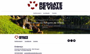 Resgatedevidas.org.br thumbnail