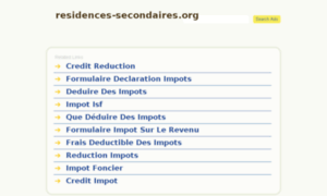 Residences-secondaires.org thumbnail