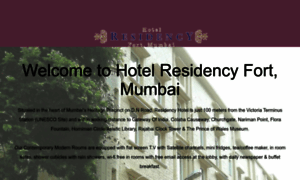 Residencyhotel.com thumbnail