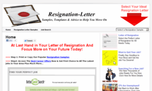 Resignation-letter.biz thumbnail