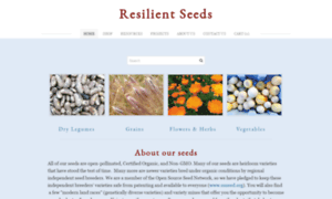 Resilient-seeds.com thumbnail