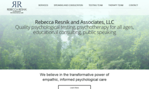 Resnikpsychology.com thumbnail