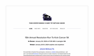 Resolutionrun2kickcancer.org thumbnail