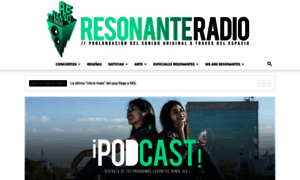 Resonanteradio.com thumbnail