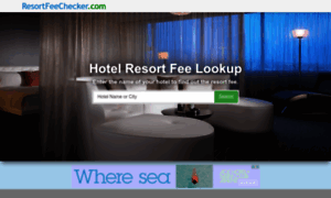 Resortfeechecker.com thumbnail