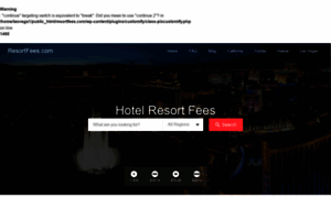 Resortfees.com thumbnail