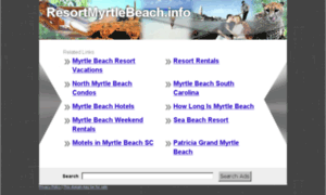 Resortmyrtlebeach.info thumbnail