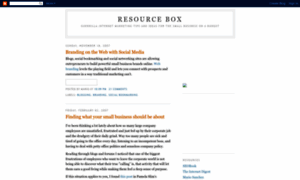 Resourcebox.blogspot.com thumbnail