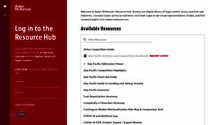 Resourcehub.bakermckenzie.com thumbnail