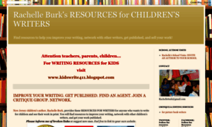 Resourcesforchildrenswriters.blogspot.com thumbnail
