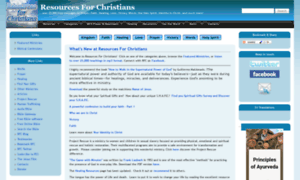 Resourcesforchristians.net thumbnail