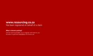 Resourcing.co.za thumbnail