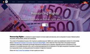 Resourcingrights.org thumbnail