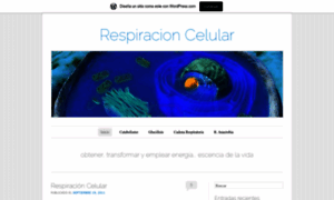 Respiracioncelular.wordpress.com thumbnail