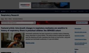 Respiratory-research.com thumbnail