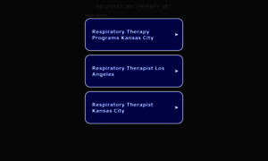 Respiratorytherapy.net thumbnail