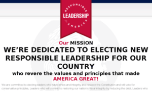 Responsibleleadershipforamerica.com thumbnail