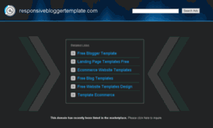 Responsivebloggertemplate.com thumbnail