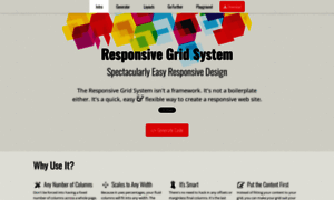 Responsivegridsystem.com thumbnail