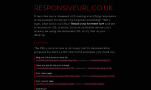Responsiveurl.co.uk thumbnail