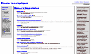 Ressourcessceptiques.free.fr thumbnail
