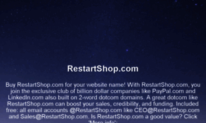Restartshop.com thumbnail