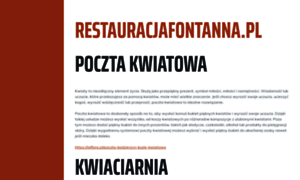 Restauracjafontanna.pl thumbnail