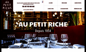 Restaurant-aupetitriche.com thumbnail