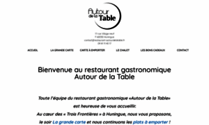 Restaurant-autourdelatable.fr thumbnail