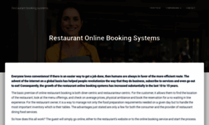 Restaurant-booking-systems.com thumbnail