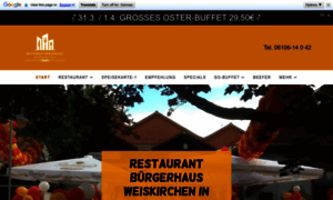 Restaurant-buergerhaus-weiskirchen.xyz thumbnail