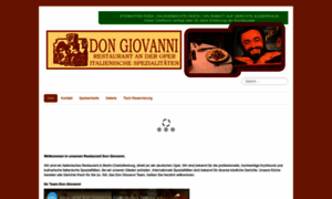 Restaurant-dongiovanni.de thumbnail