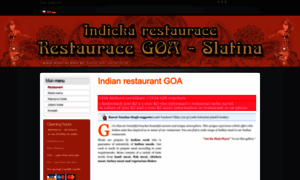 Restaurant-goa-slatina.cz thumbnail