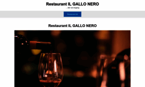 Restaurant-ilgallonero.dk thumbnail