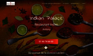 Restaurant-indianpalace.fr thumbnail