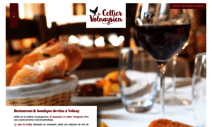 Restaurant-lecelliervolnaysien.com thumbnail