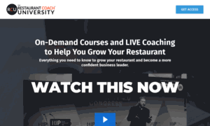 Restaurantcoachuniversity.com thumbnail