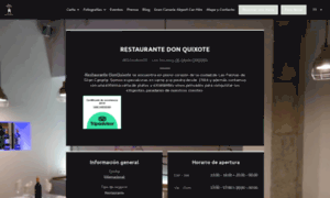 Restaurantedonquixote.com thumbnail