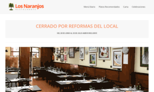 Restaurantelosnaranjos.com thumbnail