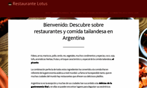 Restaurantelotus.com.ar thumbnail