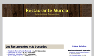 Restaurantemurcia.com thumbnail