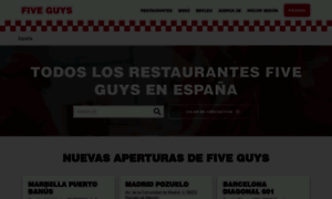 Restaurantes.fiveguys.es thumbnail