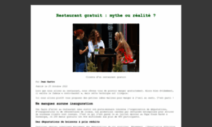 Restaurantgratuit.fr thumbnail